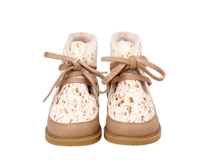 Donsje Buddy Exclusive Boots | Brown Brushed Cow Hair