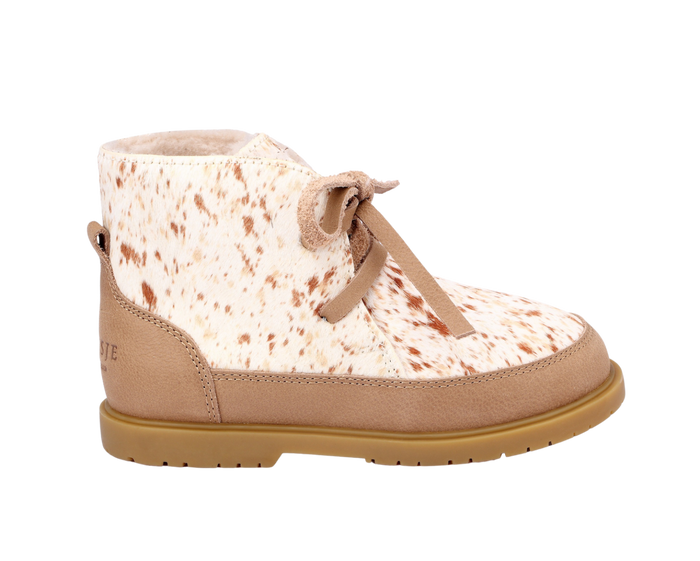 Donsje Buddy Exclusive Boots | Brown Brushed Cow Hair