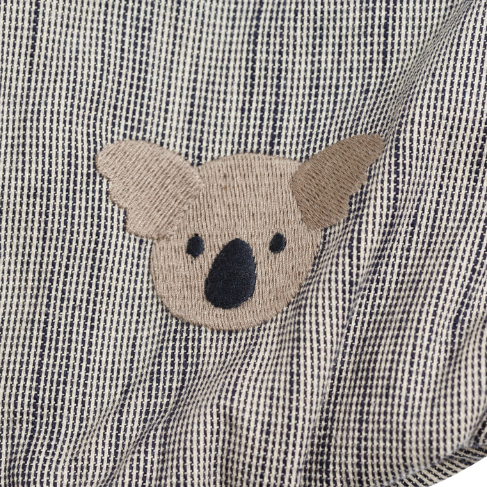 Donsje Corneel Jacket | Koala | Blue Marine - White Striped