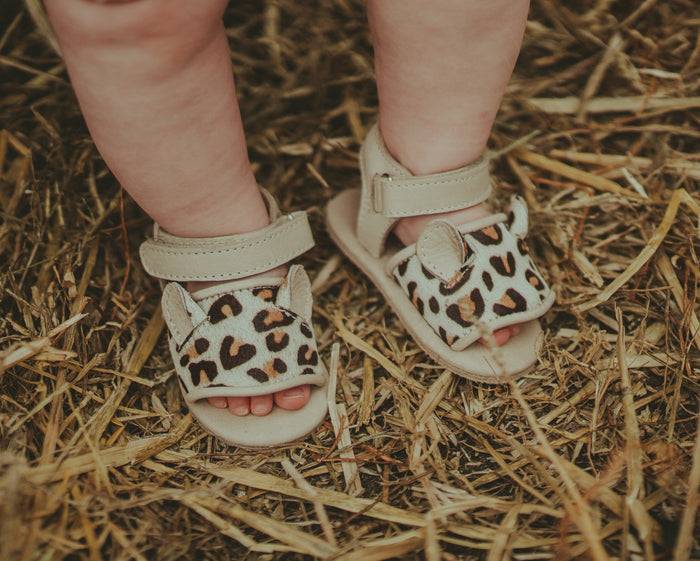Donsje Alina Sandals | Leopard | Ivory Classic Leather