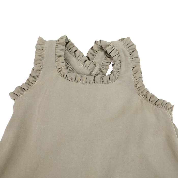 Donsje Alize Dress | Dusty Green