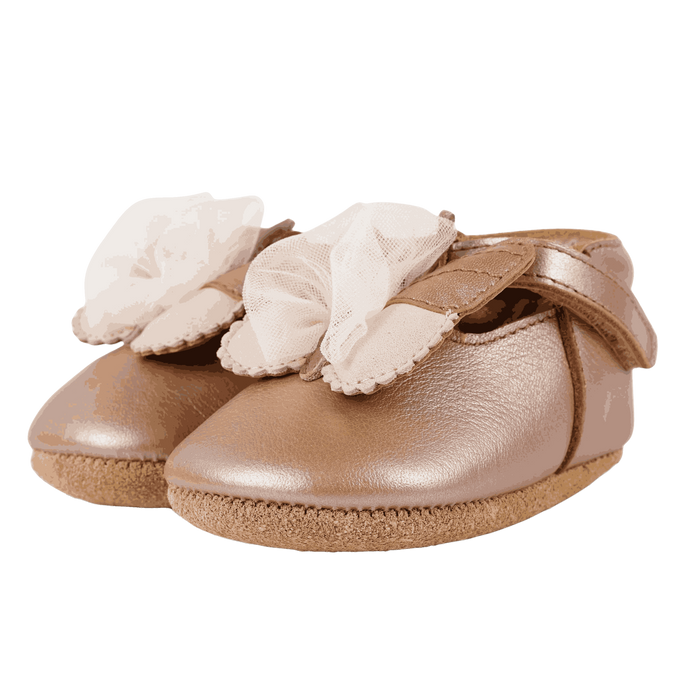 donsje Amdy Shoes | Clay Metallic Leather