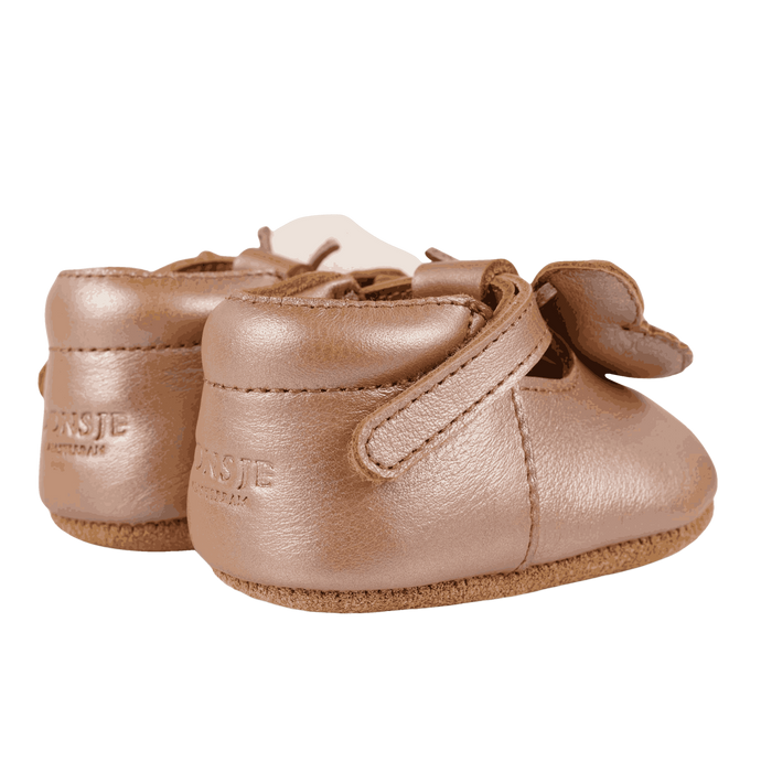 Donsje Amdy Shoes | Clay Metallic Leather