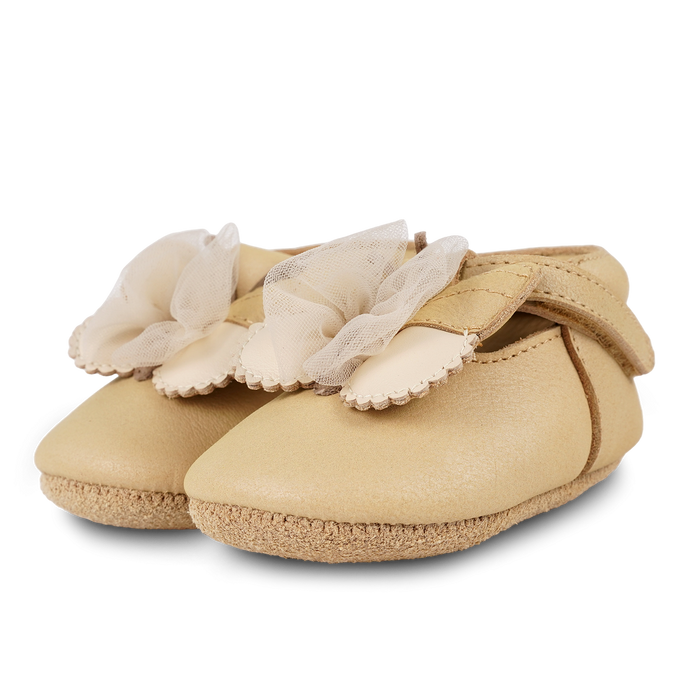 donsje Amdy Shoes | Gold Metallic Nubuck