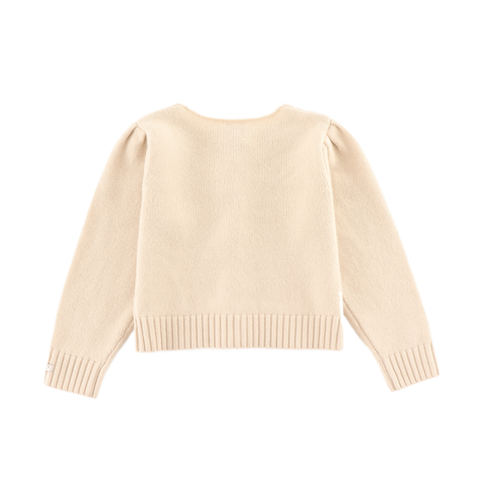 Donsje Amynda Merino Wool Cardigan | Soft Sand