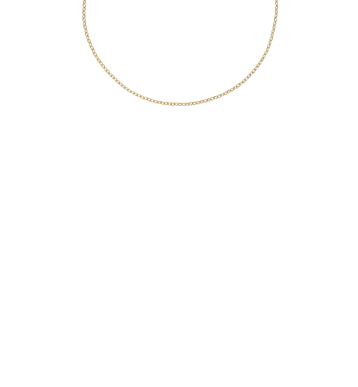 Donsje Anchor Plain Mini Bracelet | Gold Plated