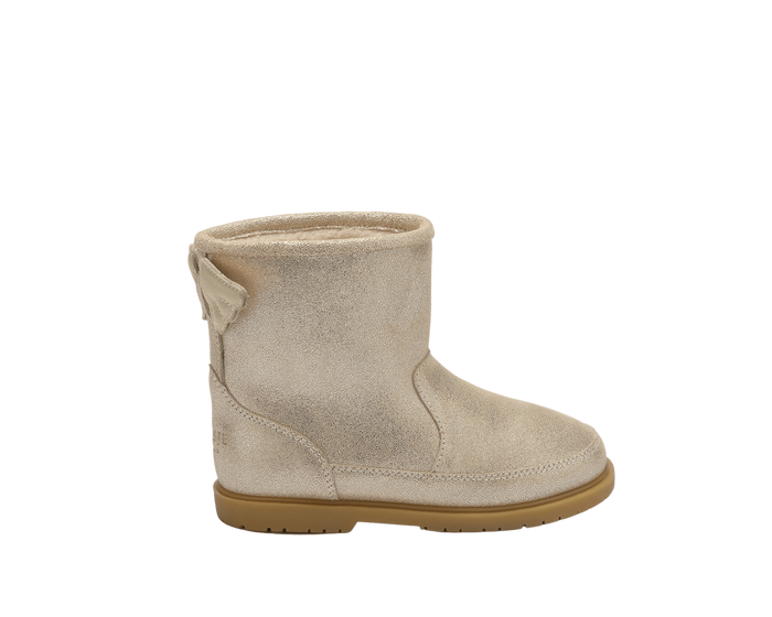 Donsje Angela Boots | Wings | Silver Metallic Leather
