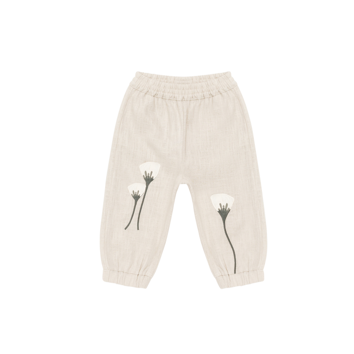 donsje Anje Linen Trousers | Poppy | Soft Sand