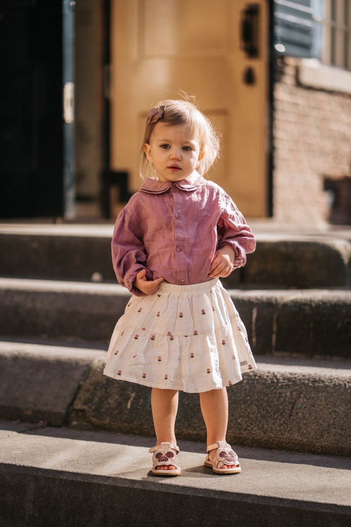 Donsje Anoeche Linen Blouse | Purple Violet