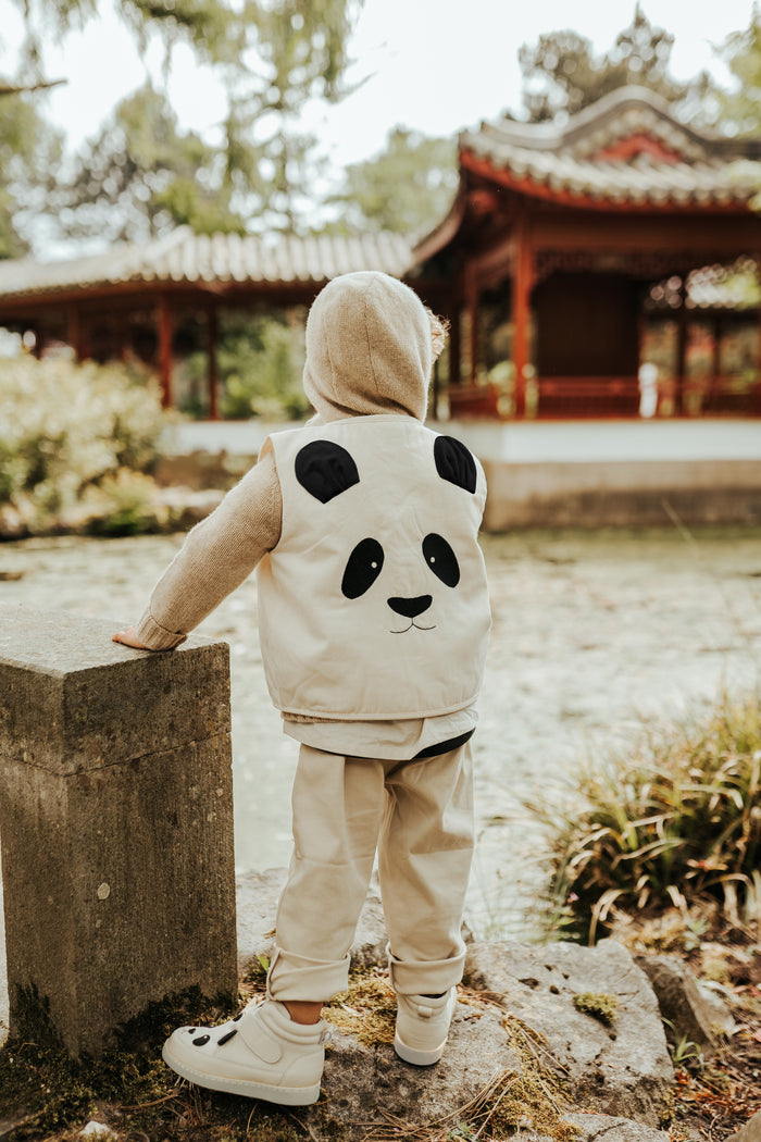 Donsje Ardian Gilet | Panda | Birch