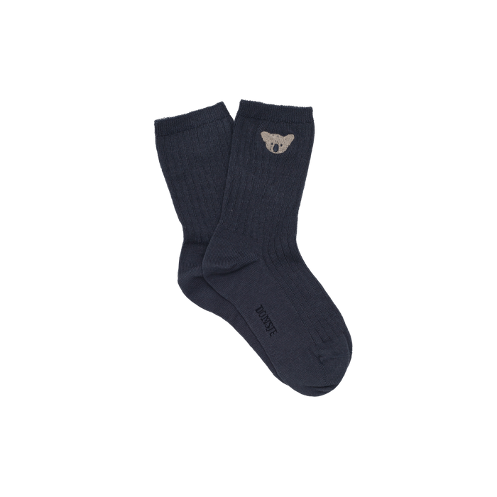 donsje Bell Socks | Koala | Night Blue