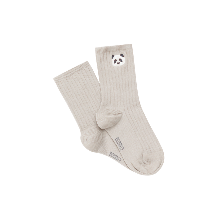 Donsje Bell Socks | Panda | Silver Grey