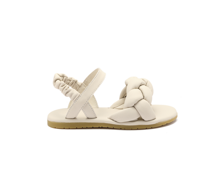 Donsje Benz Sandals | Cream Sheep Leather