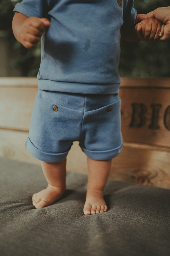 Donsje Birs Shorts | Foggy Blue