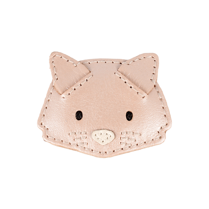 donsje Blinc Clip | Cat | Rose Metallic Leather