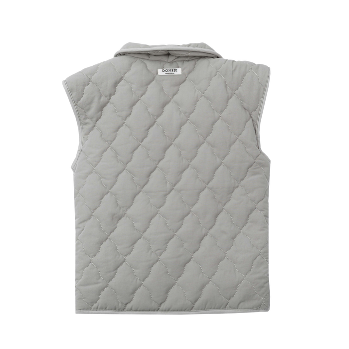 Donsje Blom Gilet | Stone Grey