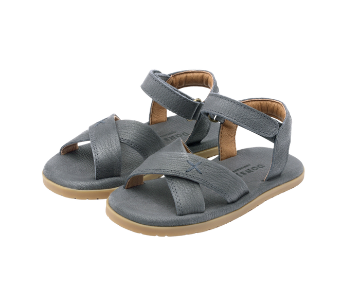 donsje Botis Sandals | Petrol Leather