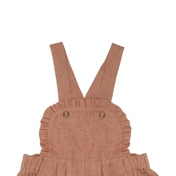 Donsje Bou Overalls | Rust Metallic