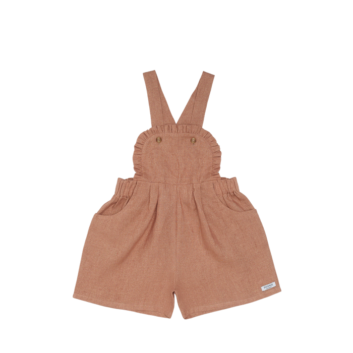 donsje Bou Overalls | Rust Metallic