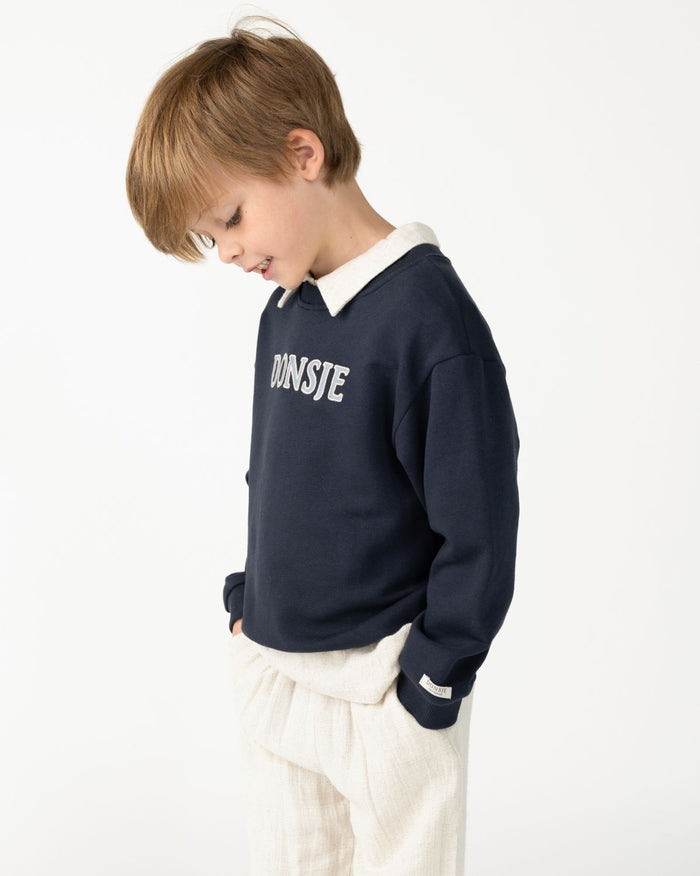Donsje Bouke Sweater | Navy Blue