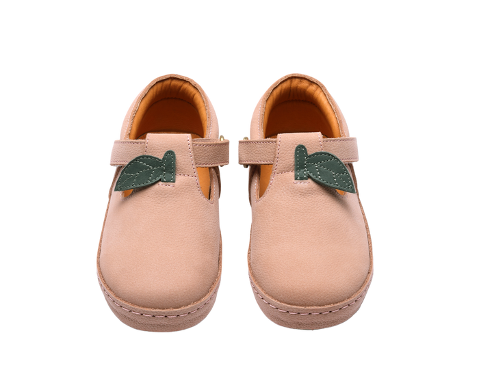 Donsje Bowi Shoes | Peach | Coral Betting Leather