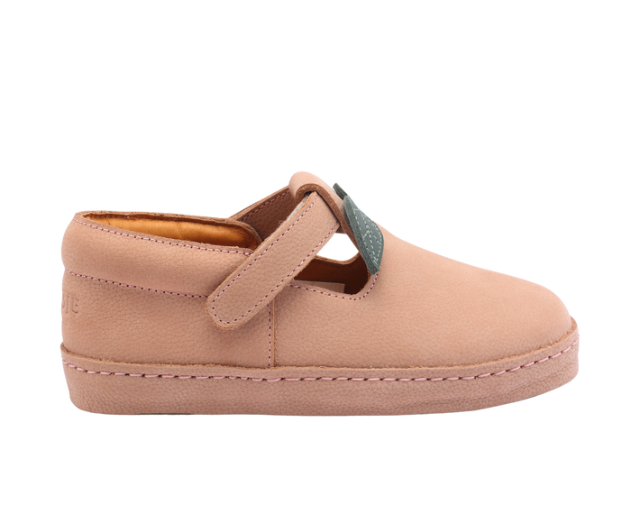 Donsje Bowi Shoes | Peach | Coral Betting Leather