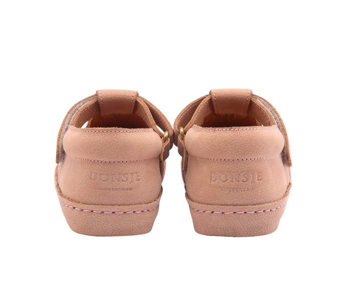 Donsje Bowi Shoes | Peach | Coral Betting Leather