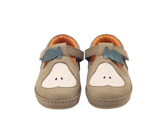 Donsje Bowi Shoes | Pear | Sage Betting Leather
