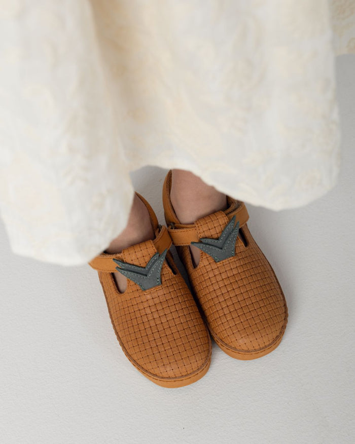 Donsje Bowi Shoes | Pineapple | Caramel Leather