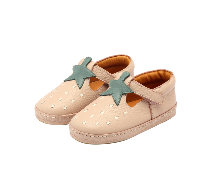 donsje Bowi Shoes | Strawberry | Light Rose Leather