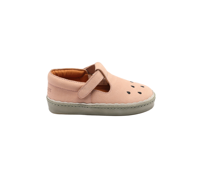 Donsje Bowi Shoes | Watermelon | Coral Betting Leather