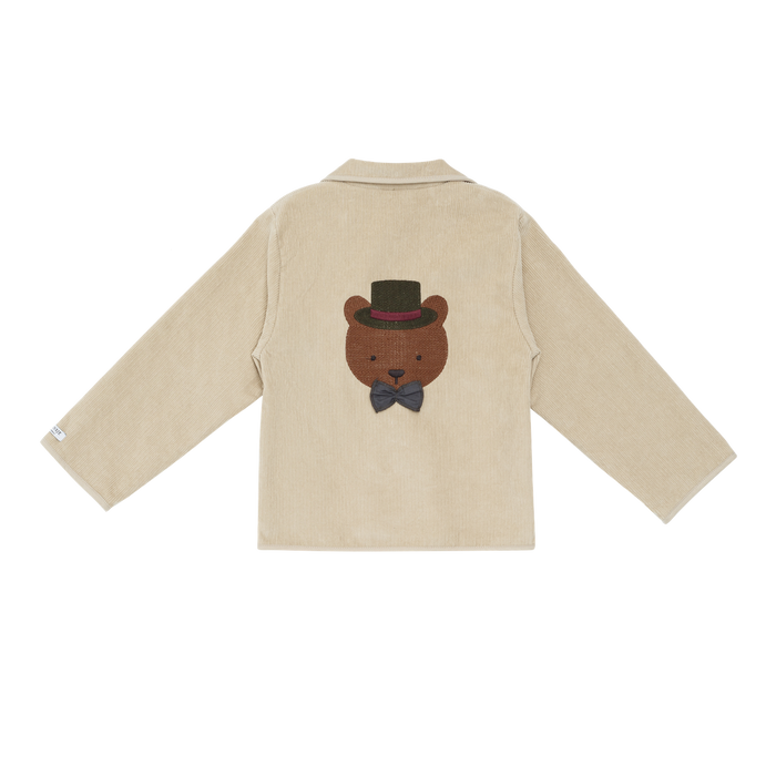 donsje Braas Blazer | Bear | Biscotti