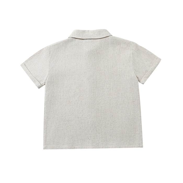 Donsje Brammie Shirt | Warm White Melange