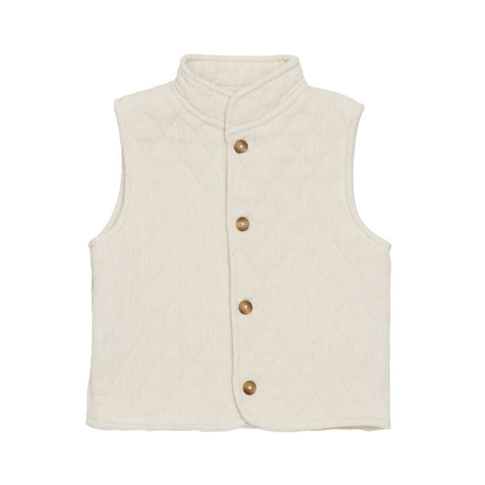 donsje Brieck Waistcoat | Warm White