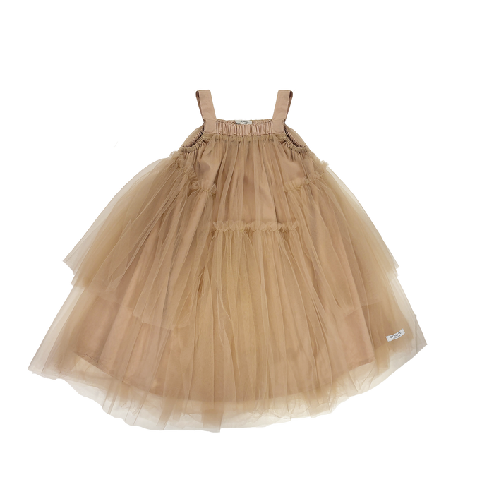 donsje Brientje Dress | Hazelnut