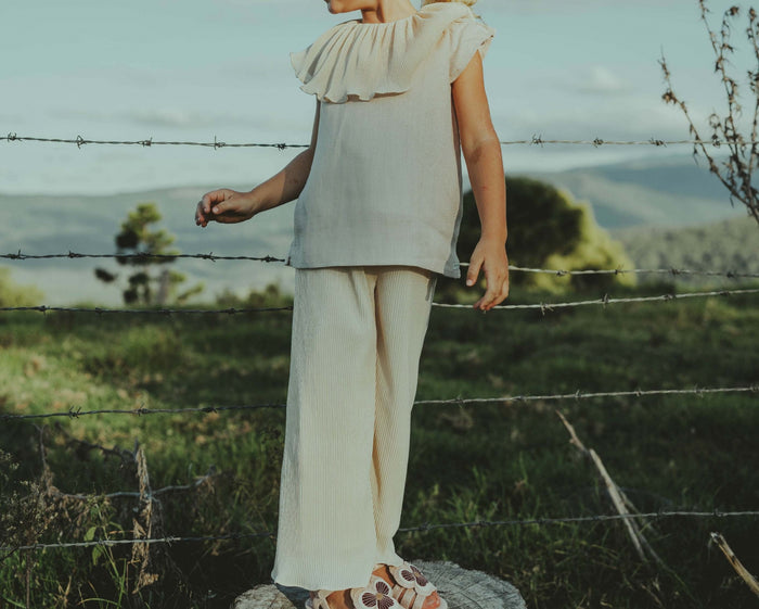 Donsje Brinki Trousers | White Almond