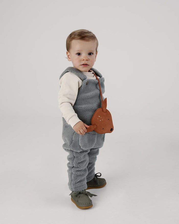 Donsje Britta Classic Purse | Deer | Walnut Nubuck