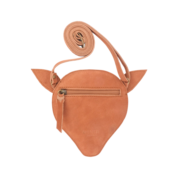 Donsje Britta Classic Purse | Deer | Walnut Nubuck