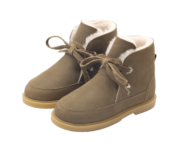 donsje Buddy Boots | Army Betting Leather