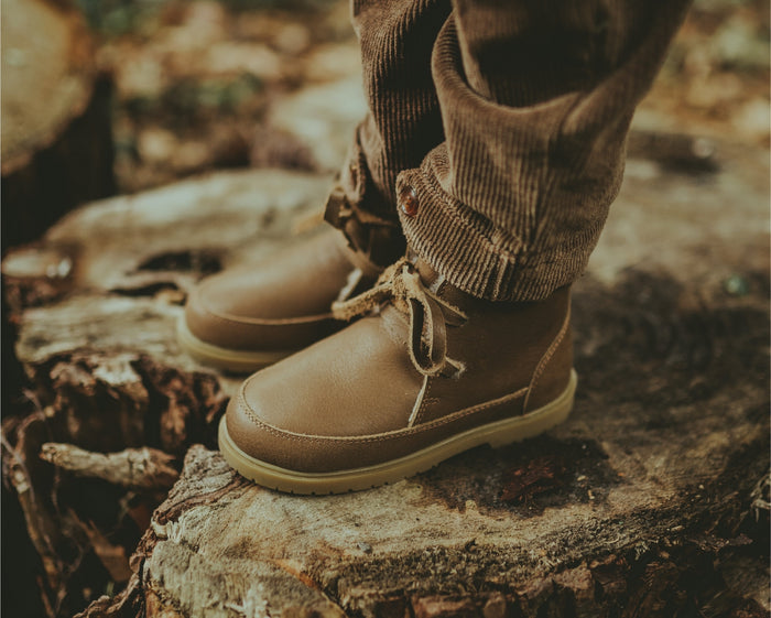 Donsje Buddy Boots | Forest Green Leather