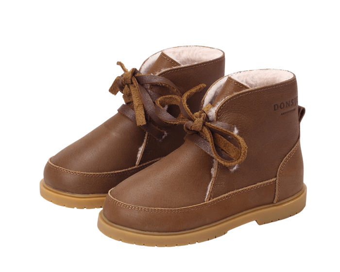 donsje Buddy Boots | Forest Green Leather