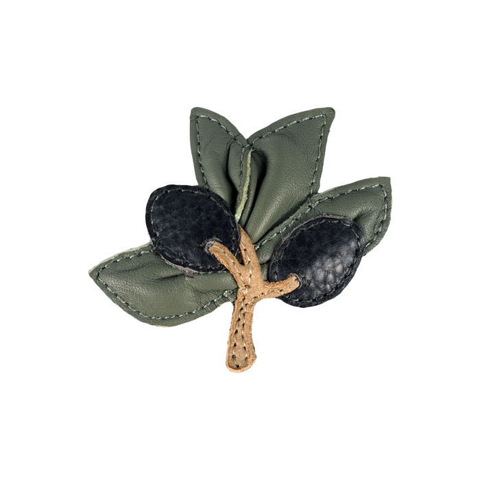 donsje Bumaz Clip | Olives | Green Bay Leather