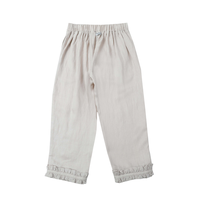 Donsje Buriffe Trousers | White Almond