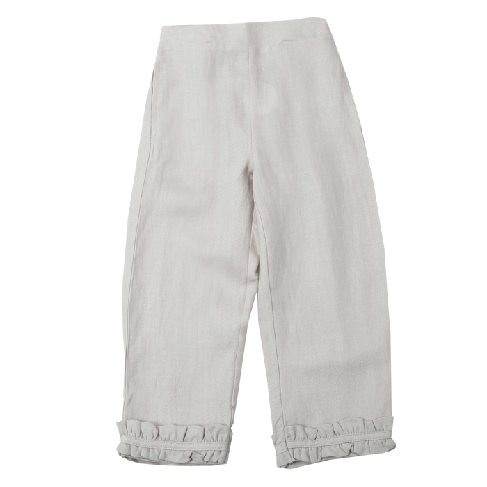 donsje Buriffe Trousers | White Almond
