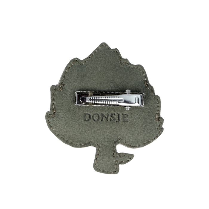 Donsje Busi Clip | Artichoke | Stone Nubuck