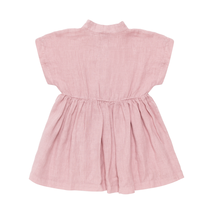 Donsje Byzou Linen Dress | Purple Violet