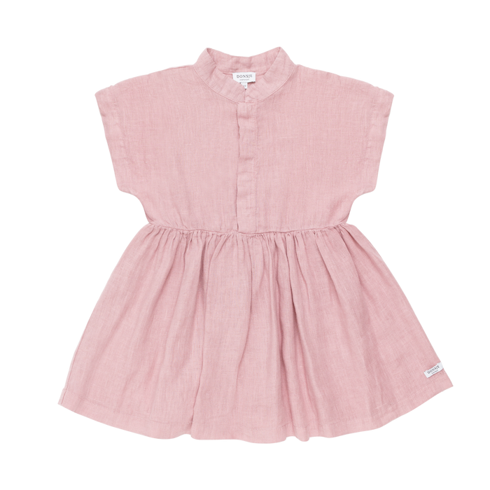 donsje Byzou Linen Dress | Purple Violet