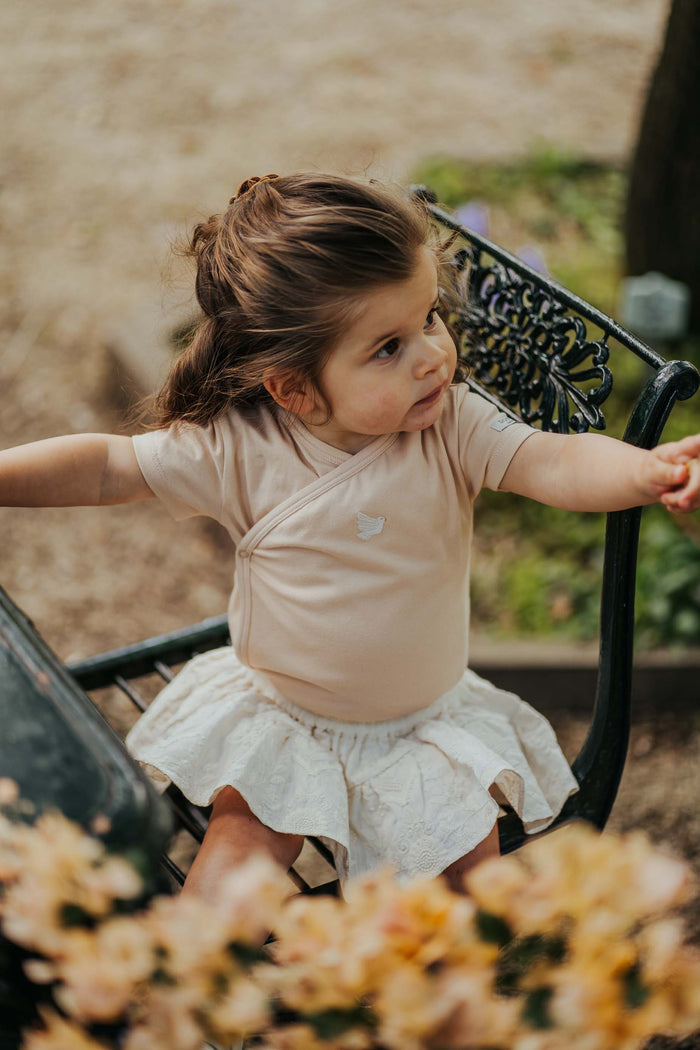 Donsje Cadey Bodysuit | Dove | Light Coral