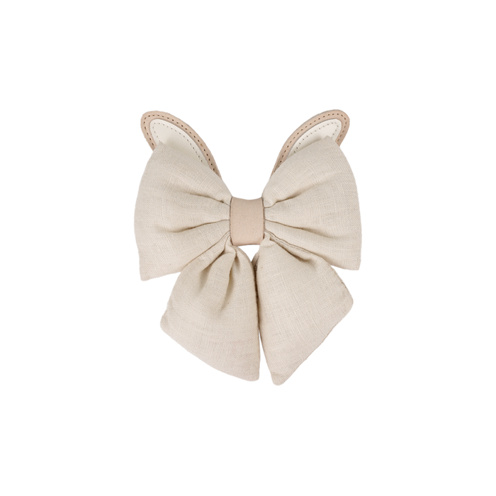 donsje Cairie Clip | Bunny | Powder Linen Laces