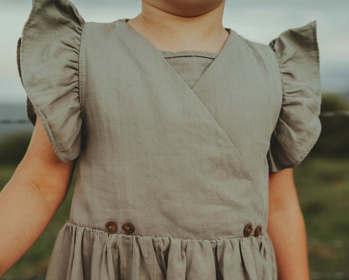 Donsje Calis Dress | Green Dew